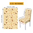 thumbnail image 7 of TSOVTHRID Rooster Chicken Duck Floral Print 5 Pcs Table Cloth with Chair Covers Set Easy-Clean Elastic Rectangle Tablecloth with Seat Slipcover Set for Home Restaurant Hotel Decor, 7 of 7