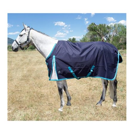 Jacks Heritage Collection 4299-NV-86 86 in. 1200 Denier Kratos Turnout Sheet, Navy