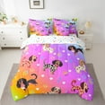 thumbnail image 2 of Castle Fairy Girls Boys Teens Animal Dachshund 7Pcs Bedding Comforter Set,Abstract Gradient Queen Bedding Sets Super Cozy,Love Heart Print Queen Sheet Sets,Microfiber Bedroom Decor, 2 of 8