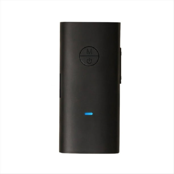 Adaptador Receptor Bluetooth Inalámbrico 5.1 Receptor Bluetooth Lavalier con Micrófono para Vlog de Transmisión Móvil en el Automóvil