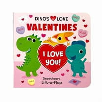 Dinos Love Valentines (Board Book)
