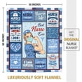 thumbnail image 3 of Nurse Gifts for Women, Nurse Week Gifts- Soft Throw Blanket for Nurse (50"x60") - Nurse Appreciation Gift, Gifts for Nurses, Nurse Graduation Gifts, 3 of 6