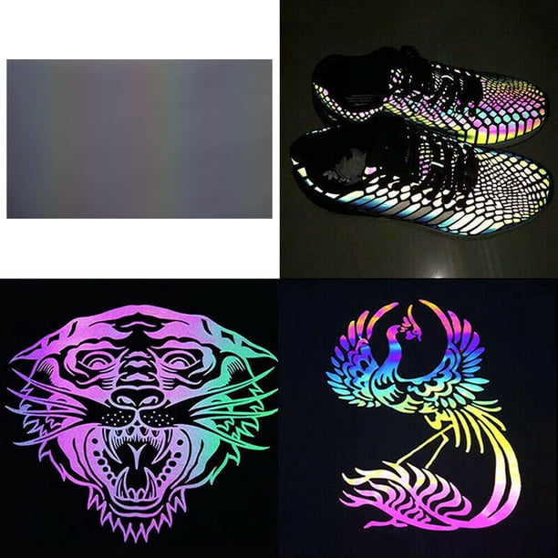 unbranded Vinilo Glitter Negro Reusable Para Personalización Fácil De Prendas Y Textiles