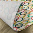 thumbnail image 5 of Ambesonne Hipster Place Mats Set of 4, Colorful Doodle Circles, Standard Size, Multicolor, 5 of 6