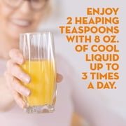 Metamucil GLP-1 Friendly Fiber Supplement with Collagen, Sugar Free Orange, 60 Servings
