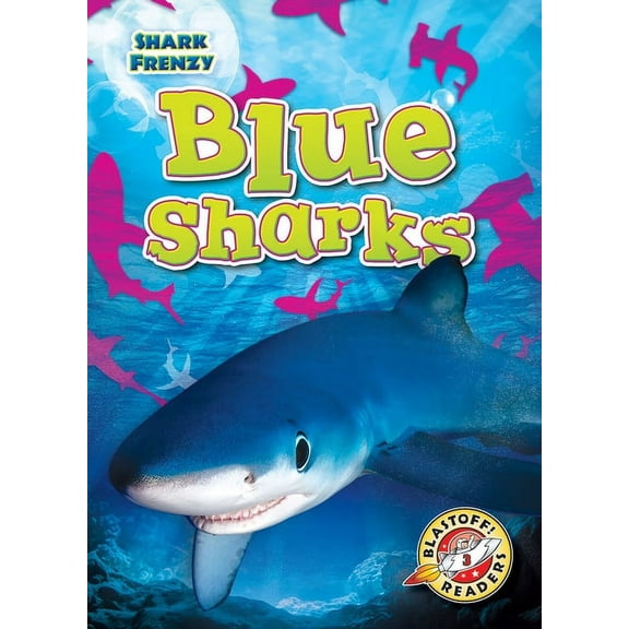 Shark Frenzy Blue Sharks, (Hardcover)