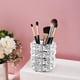 thumbnail image 4 of Soporte para brochas de almacenamiento de maquillaje, organizador de cosméticos de maquillaje redondo de cristal, soporte para brochas, almacenamiento de brochas, maquillaje, 4 of 5