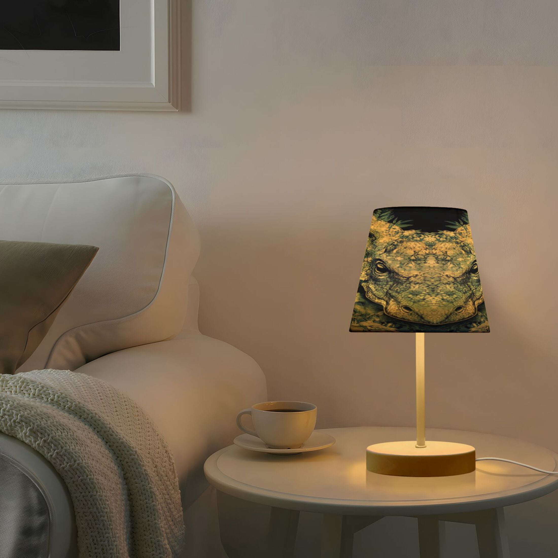 Table Lamp Small 5.9x10.8 Inches Table Lamps Night Light Tools & Home Improvement Bedroom Lamp Guest Room Lamp Study Lamp Office Lamp Green Cute Dinosaur