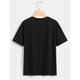 thumbnail image 2 of Camiseta para mujer verano cuello redondoOld Hippie, Monogram Print, Short Sleeve Crew Neck Casual Top for Summer & SpringFather's Day, MotheCamisetas de verano para mujer, manga corta, cuello redon, 2 of 6