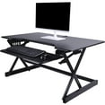 Lorell, LLR99759, Deluxe Adjustable Desk Riser, 1 Each, Black - Walmart.com