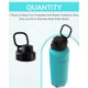 thumbnail image 5 of Yanonmyfd 1 Uds Tapa De Boquilla Automática De Repuesto para Bubba Trailblazer 24 Oz / 32 Oz / 40 Oz Y Botellas De Agua FLO Kids 16 Oz,Negro, 5 of 8