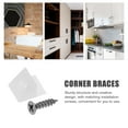 thumbnail image 2 of WHAMVOX 120 Sets Number Laminate Corner Code Cabinet Corner Brackets 1.50X1.30X0.90CM, 2 of 8
