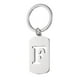 thumbnail image 1 of Llave de letra inicial Uxcell, llavero DIY de letra A-Z para llaves, bolso, regalos de fiesta, plata (Letra F), 1 of 7