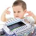 thumbnail image 4 of 3D Puzzle DIY Stadium Architecture Building Model Kit Collection Toy for Kids, 4 of 5