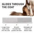thumbnail image 3 of Peineta desenredante Eye Envy ProGlide para perros y gatos, 19 cm, 3 of 9
