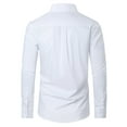 thumbnail image 3 of sogami Long Sleeve Cotton Dress Shirts for Men Button Down Shirt Regular Fit, 3 of 7