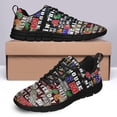 thumbnail image 4 of Autism Awareness In This House We Do Running Shoes Sneakers Mesh Black Size 10, 4 of 5