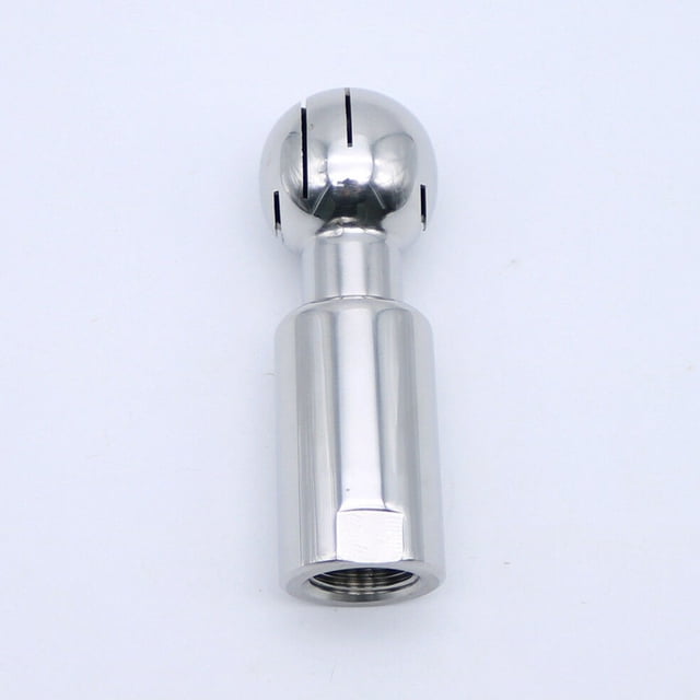Tête de Nettoyage de Réservoir à Bille de Pulvérisation Sanitaire Rotative Femelle 1/2 Po en Acier Inoxydable