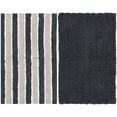 thumbnail image 2 of Shag & Flokati Rug - Plush Master Bath Cotton -Grey/Multi Style-B-Color:Grey/Multi,Design:Shag & Flokati,Shape:Small Rectangle,Size:3' 9''L x 2' 3''W, 2 of 3