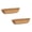 2 Pack, variant on 30 inch 3/2/1 Pack Trough Coco Liners,Natural Coconut Coir Fiber for Wall Basket Planters,Window Box Liners,Garden Planter Baskets,Fence Flower Baskets