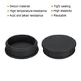 thumbnail image 2 of Uxcell Silicone Snap in Locking Hole Plugs For Kitchen Bulkheads Waterproof Sealing Plugs Black 52.6mm 4, 2 of 7