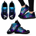 thumbnail image 4 of ECG Printing Comfortable Sneakers Ladies Star Fashion Shoes Nurse Shoes Black Soft Sole Footwear, 4 of 9