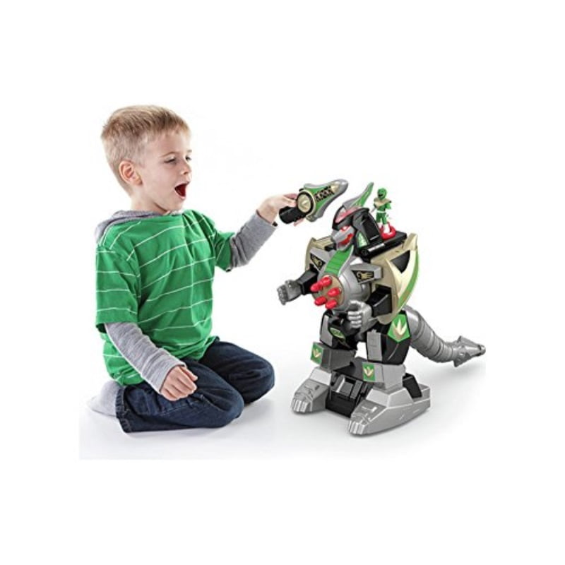 Imaginext Power Rangers Green Ranger & Dragonzord Remote Control by