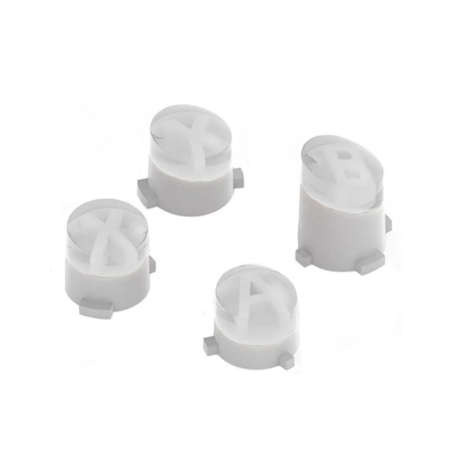 1Set Replacement Buttons ABXY Mod Kit for Xboxone Controller Button For Xbox One Slim / Elite Xbox Series X S Repair Part White
