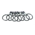 thumbnail image 2 of Metal Shower Curtain Hooks Curtains Hooks Drapery Clip With, Perfect for Decor Drapes Curtain Hooks for Curtain Rod, 2 of 8