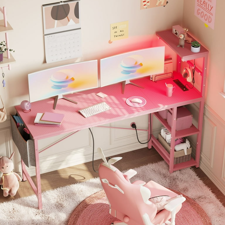 Walmart 2024 pink desk