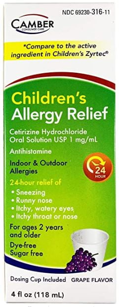 CETIRIZINE Childrens Oral Solution
