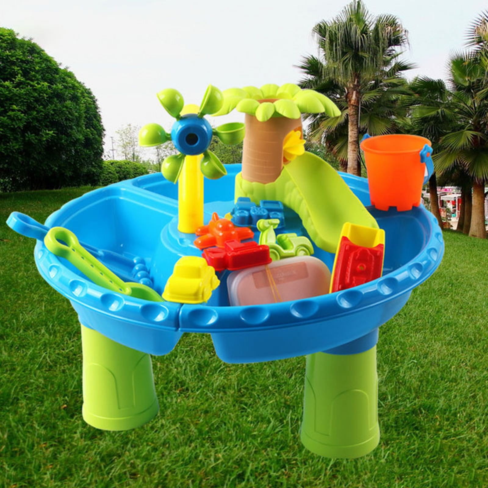 Kids Sand And Water Tables Toys For Toddlers Rain Showers Pond