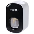 thumbnail image 1 of Dispensador automático de pasta de dientes Dispensador automático de pasta de dientes con exprimidor de pared para niños y adultos, baño, lavabo, exprimidor de pasta de dientes negro, 1 of 7