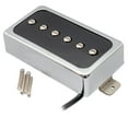 thumbnail image 5 of Artec SHA66 Alnico 5 Splendor P90 Style Humbucker Sized Single Coil Neck Pickup 8K for LP Style Electric Guitar, Chrome/Black, 5 of 5