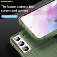 thumbnail image 5 of Super Shock Resistant for Samsung Galaxy S22 Case,Heavy Duty Shockproof Military Grade Drop Tested Case Super Sturdy Bumper Rugged Hard Phone Cover for Samsung Galaxy S22 HD Green, 5 of 7