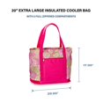 thumbnail image 2 of Picnic Plus PSM-121PD LIDO 2 en 1 Sac Isotherme - Rose Désir, 2 of 3