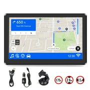 ESSGOO 7" INCH GPS Navigation 8GB+128MB Car Truck SAT Vehicle System POI USA Map