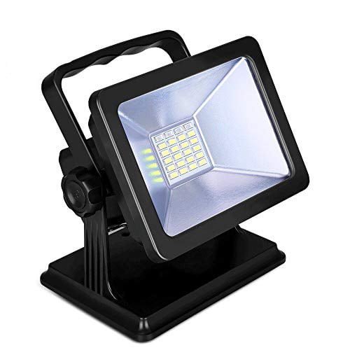 Details about   2pc lot COB LED Worklight Flashlight Flood Light Hang 360 Swivel Magnetic Base