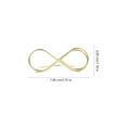 thumbnail image 2 of 10Pcs Decorative Memo Clips Exquisite Cards Holder Metal Business Cards Rack Desktop Decor, 2 of 7
