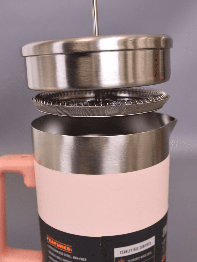 Stanley Classic Stay-Hot French Press, Stainless Steel Coffee