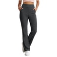 thumbnail image 2 of SeekIslan Women's Bootcut Yoga Pants High Waist Work Pants with Side Pockets for Casual Office Daily, 2 of 9