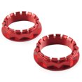 thumbnail image 2 of Par Motorrad Hinterrad Achsmutter para Ducati V4 1098 1198 1199 1299 Diavel Rot, 2 of 3