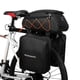 thumbnail image 1 of Bolsa de bicicleta Bolsa de portabicicletas 3 en 1 Bolsa de maletero Bolsa de asiento trasero de bicicleta impermeable Bolsa de refrigeración con 2 bolsas colgantes laterales Bolsa de equipaje de carg Aeike  bolsa de bicicleta, 1 of 7