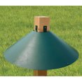 thumbnail image 4 of Woodlink 4x4 Pole Post Wrap Around Bird Feeder Squirrel Baffle Guard (2 Pack), 4 of 4