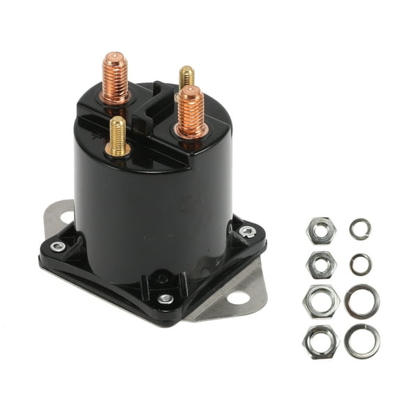 Unique Bargains 1 Set Gas Golf Cart Starter Solenoid Relay 12V 4 Terminal Relay for Club Car Carryall Series 92-97