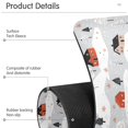 thumbnail image 4 of Yayeee Faucet Mat for Kitchen Sink 30" Diatomite Long Splash Guard Pad, Cartoon Red Houses, 4 of 7