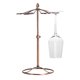 thumbnail image 2 of Soporte de hierro de metal para copa de vino tinto con 6 ganchos Estante de almacenamiento de mesa independiente para barra casera Inevent JJ14628-03B, 2 of 2