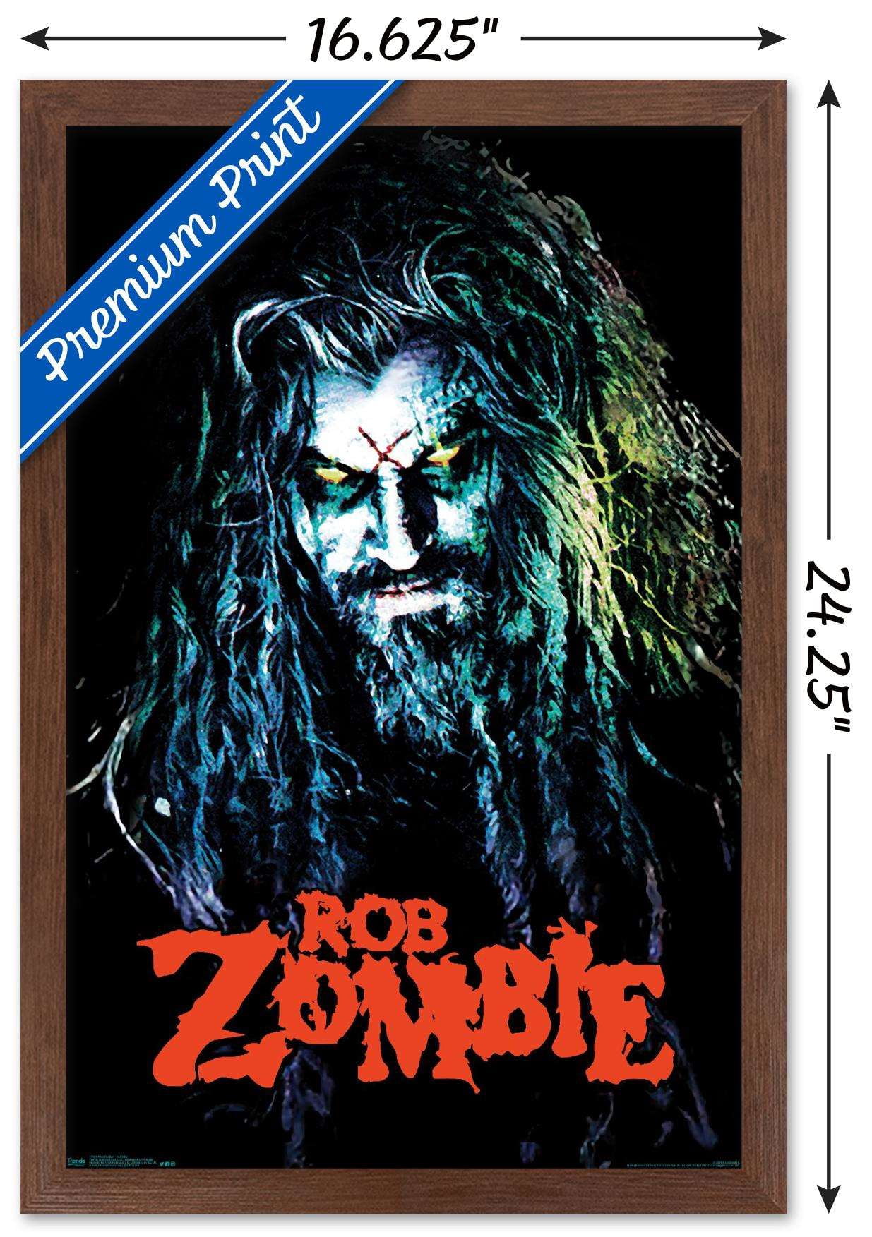 Rob Zombie - Hellbilly Wall Poster, 14.725" x 22.375", Framed
