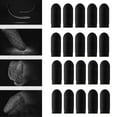 thumbnail image 3 of 20Pcs Gaming Finger Sleeves Gamer Thumb Protector Sweatproof for Mobile Game Black, 3 of 8
