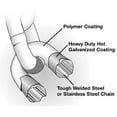 thumbnail image 2 of New White Vinyl Chain acco Chain 406980405 1/4" x 5' Boat Size 28', 2 of 3